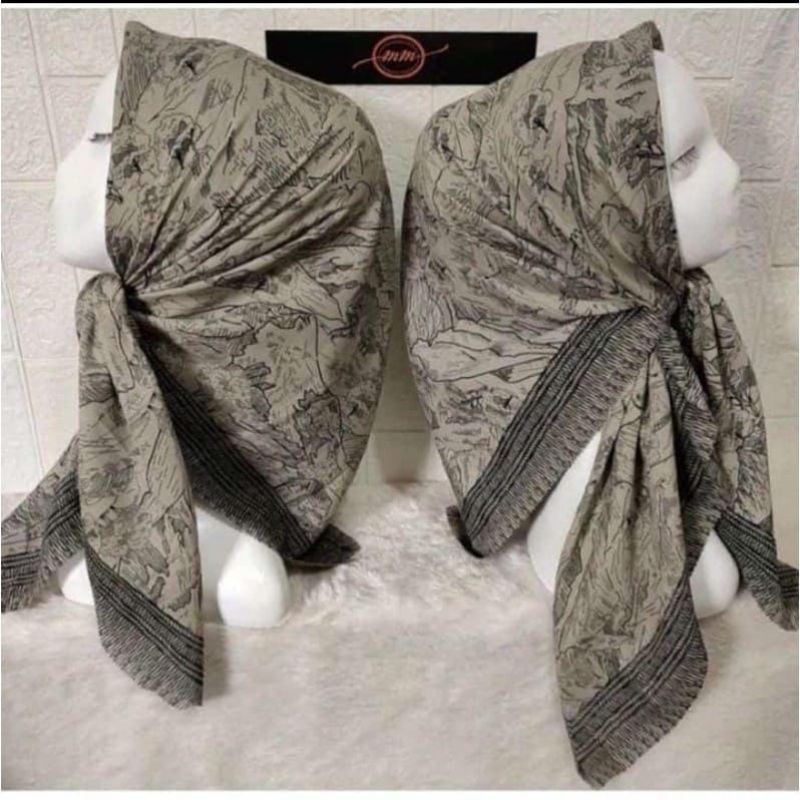 hijab motif deenay kw lasercut