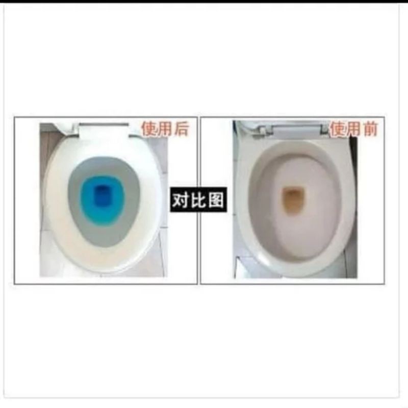 Tablet Biru Pembersih Toilet atau Kloset Closet Closed