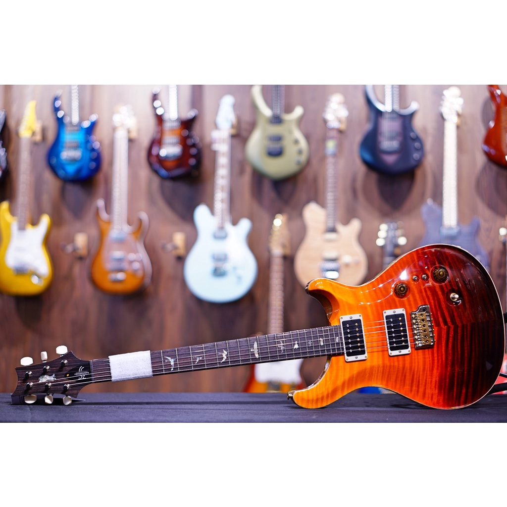 PRS 35th Anniversary Custom 24 - orange fade 10top Thin Neck 0329948