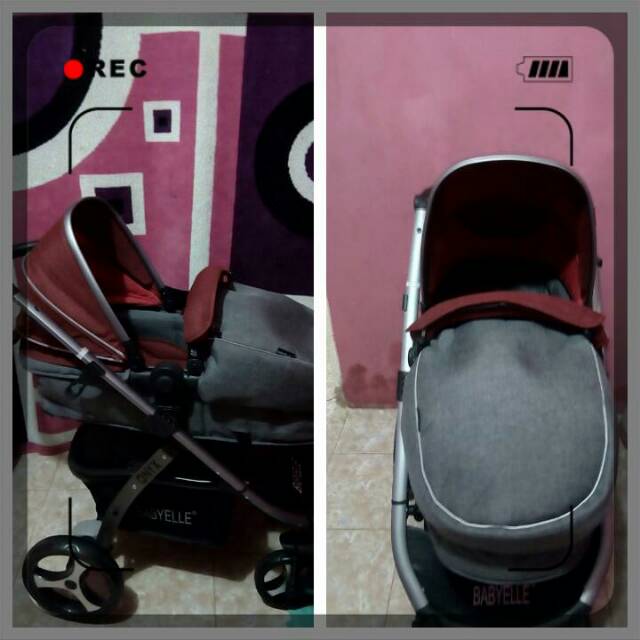 stroller baby elle onyx