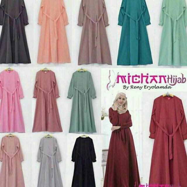 Gamis Toyobo Gamis Polos Premium