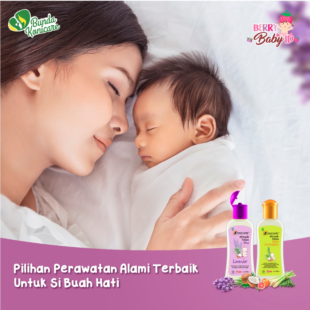 Konicare Minyak Telon Plus Bayi Anak 125 Ml Hangat Anti Nyamuk Berry Mart