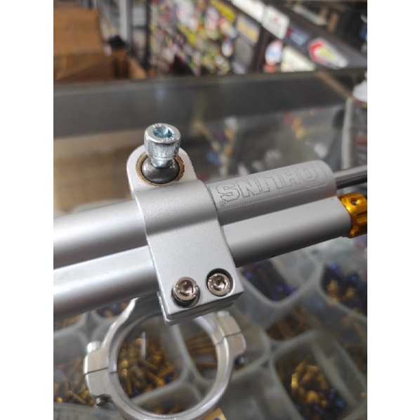 Stabilizer ohlins + breket stabilizer bpro ninja r / rr 150