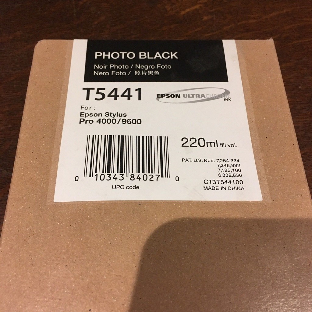 Catridge Tinta Original Epson T5441 Epson Stylus Pro 4000 9600 Photo Black