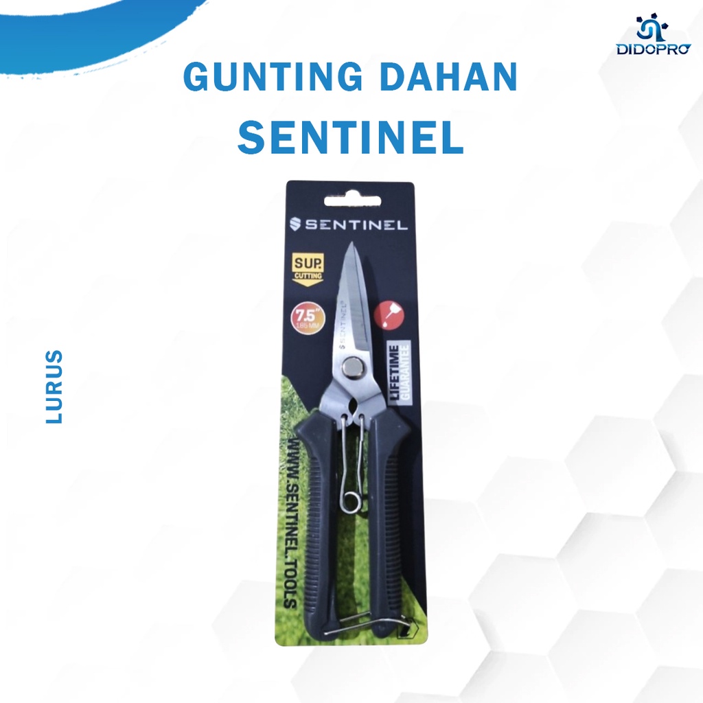 Gunting Stainless dan ringan untuk memotong dahan stek ranting dahan tanaman bonsai Tajam