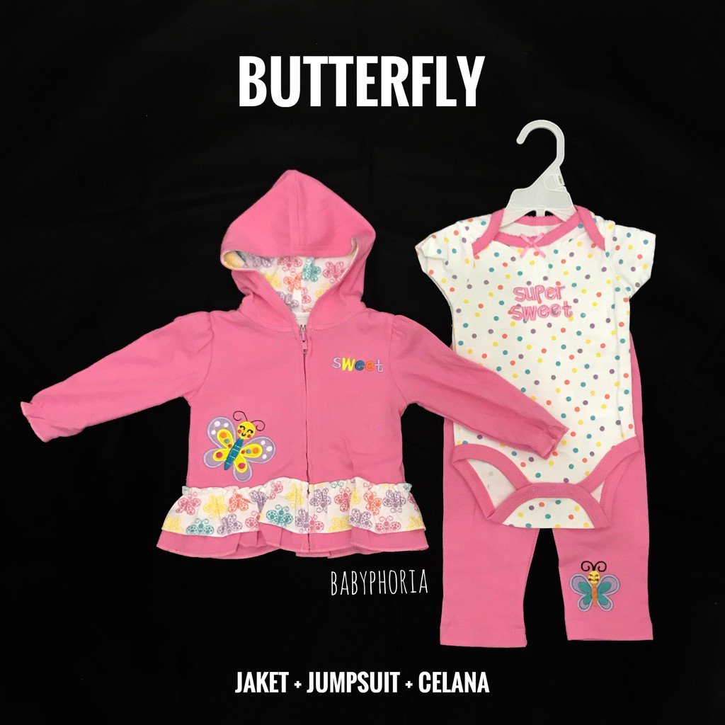 Setelan Bayi 5 in 1 CARTER Motif Banyak