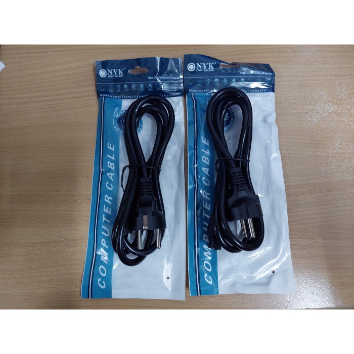 Kabel power NYK From Adaptor Charger Laptop Notebook 1.5M High Quality  BERGARANSI