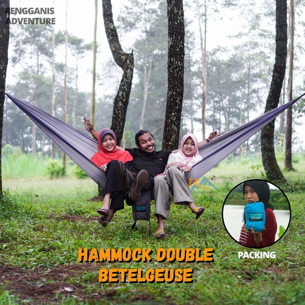 Hammock BETELGEUSE Ayunan Tempat Tidur Gantung Hammok Double Camping