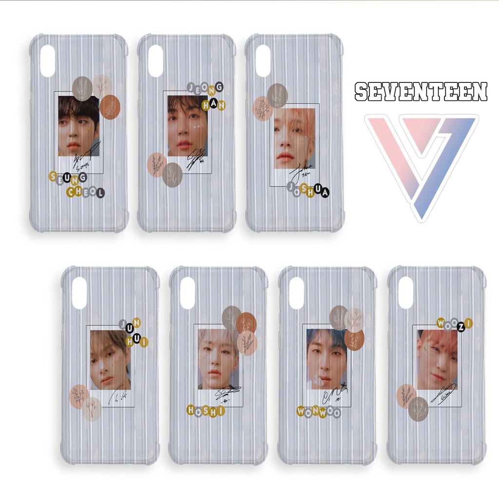 [S28] ALL TYPE Soft Case Koper Seventeen for OPPO VIVO XIAOMI SAMSUNG REALME IPHONE