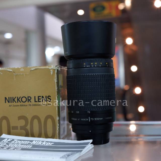 Lensa Nikon 70-300mm G