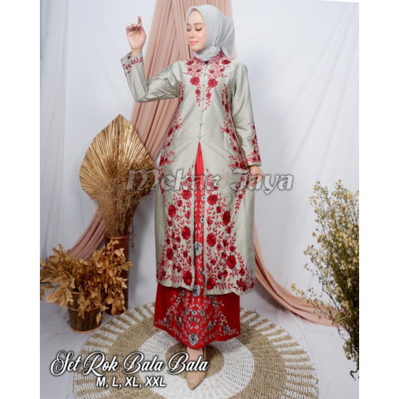 KEBAYA MODERN  SET ROK BALA-BALA  KEBAYA PESTA  SET KEBAYA MEWAH  BY MEKAR JAYA //BUSANA TERBARU 202