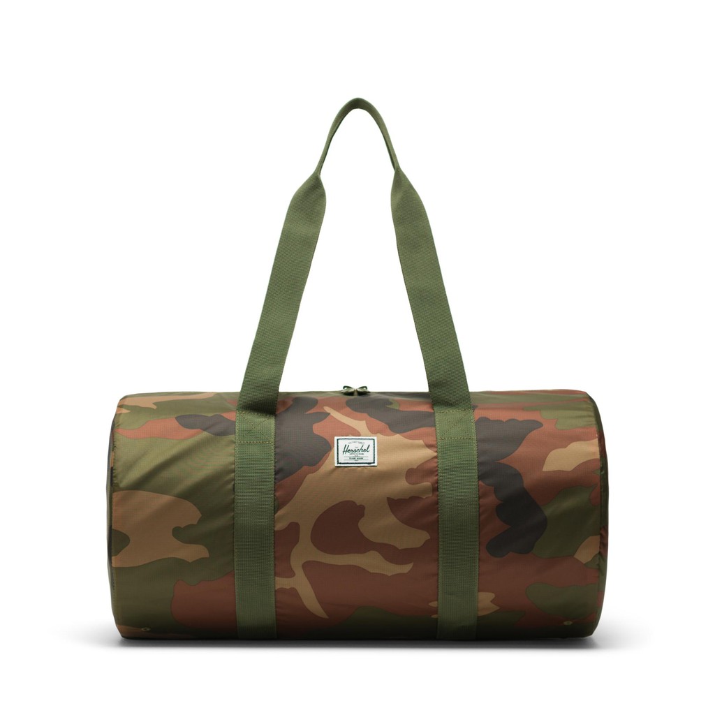 herschel camouflage duffle bag