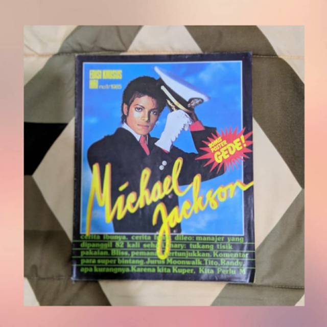 Majalah HAI Edisi Michael Jackson (1985)