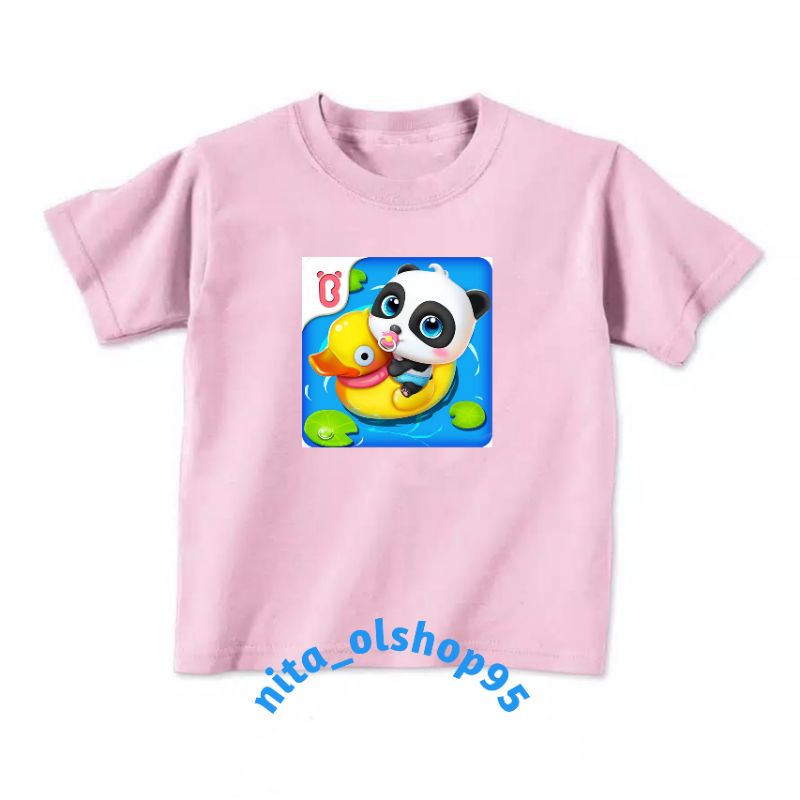 baju anak babybus / baju anak karakter permainan baby bus emulator