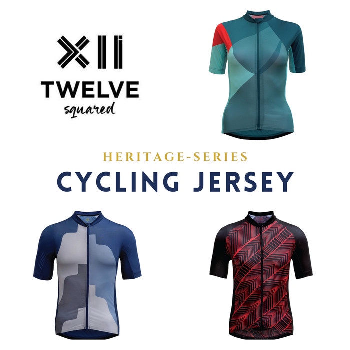 Twelve Squared Cycling Jersey Sepeda HERITAGE SERIES