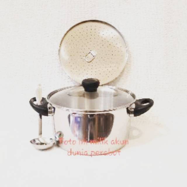 Panci Steamer Maxim Orozeta Stainless 24 cm | Panci Sarang Maxim | Kukusan