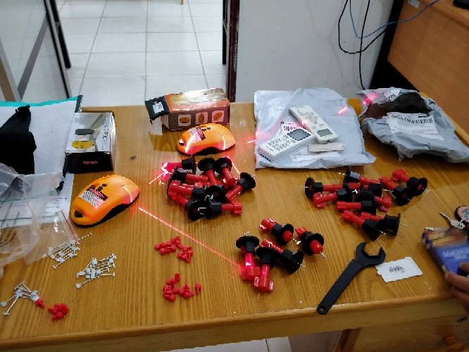 Ce 75 Pcs Reusable Anti-lippage Tile Leveling Spacer Clips Locator Construction Floor Plier System Tiling Tool