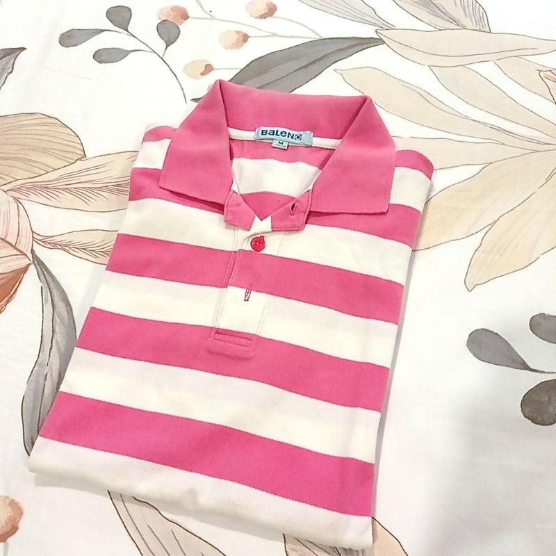 PRELOVED Baleno Polo Shirt Man // Kaos Berkerah Baleno