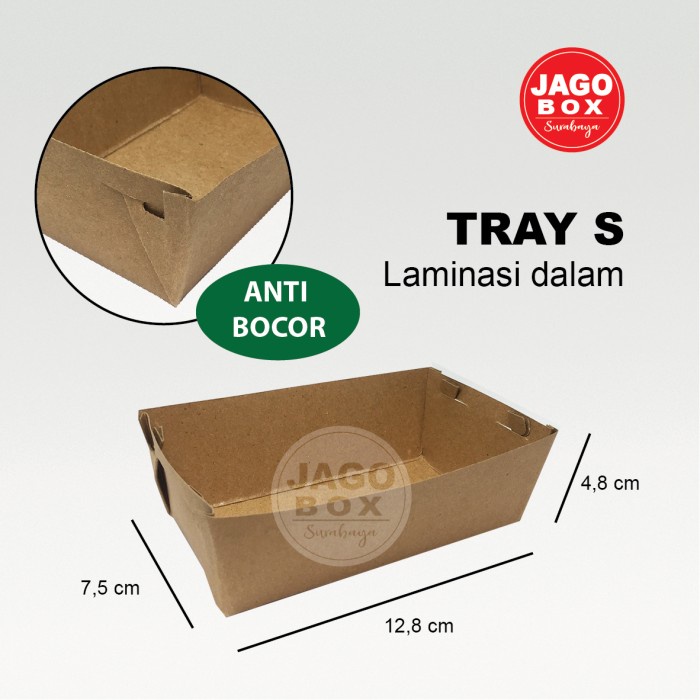 

Piring Kertas / Paper Tray S / Food Tray S