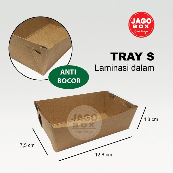 Paper Tray S / Food Tray S