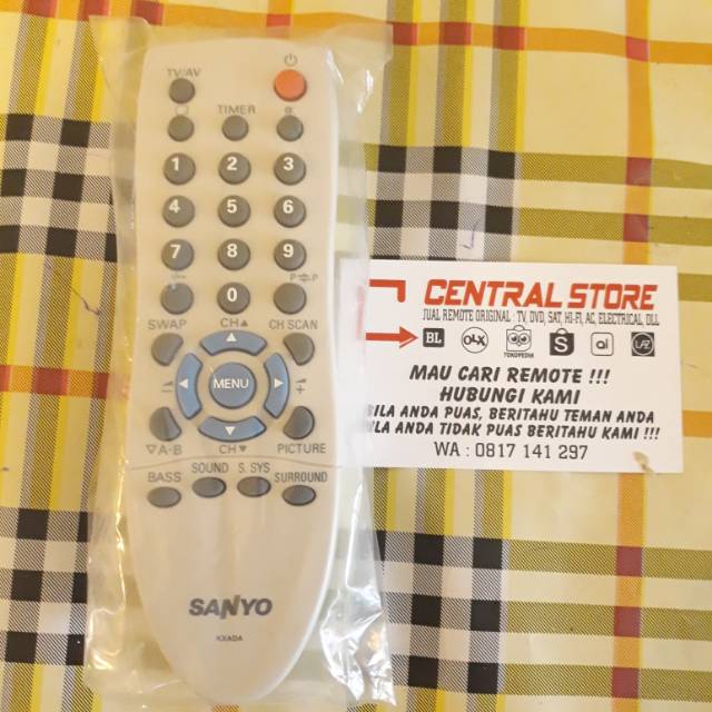 Remote TV SANYO ORIGINAL