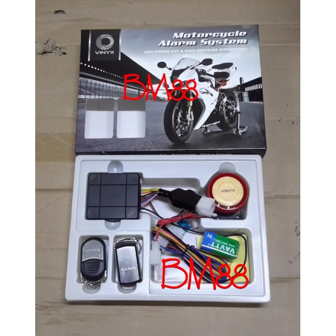Alarm motor remote starter VINYX