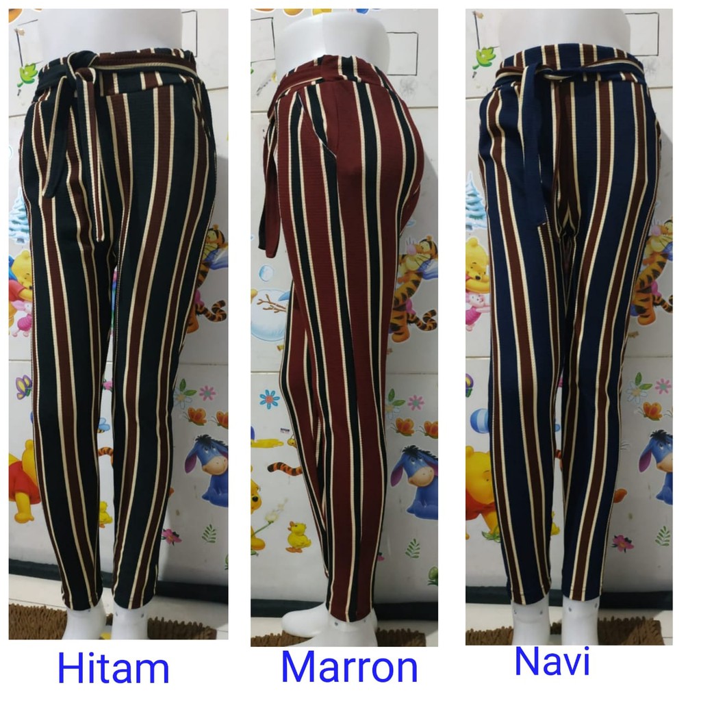 SB Collection Celana Panjang Thalita Longpants Tali Casual Jumbo Wanita