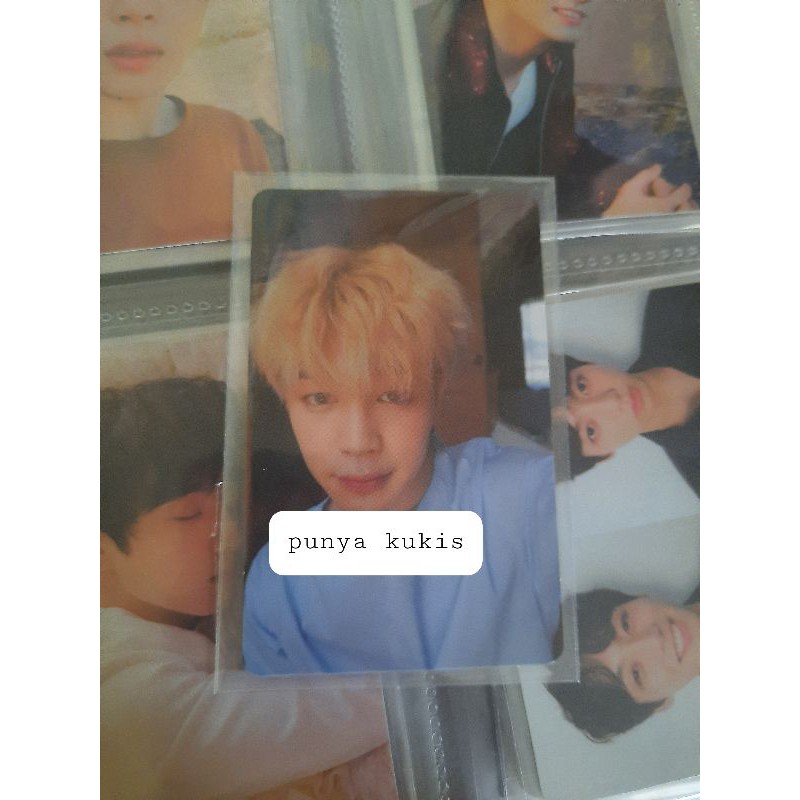 [BOOKED] Jimin love yourself her L album photocard pc