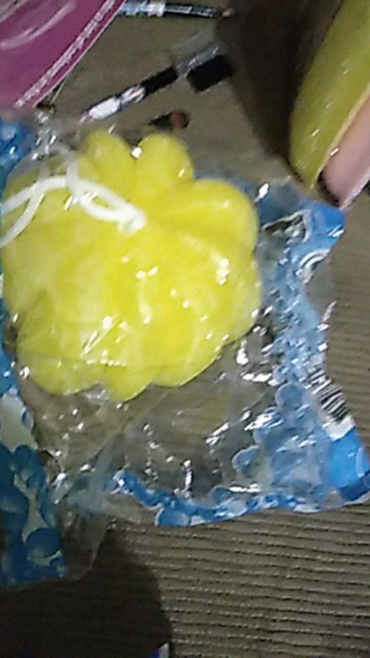 Bath Sponge Labu / Spons Mandi Labu / Spon Rainbow