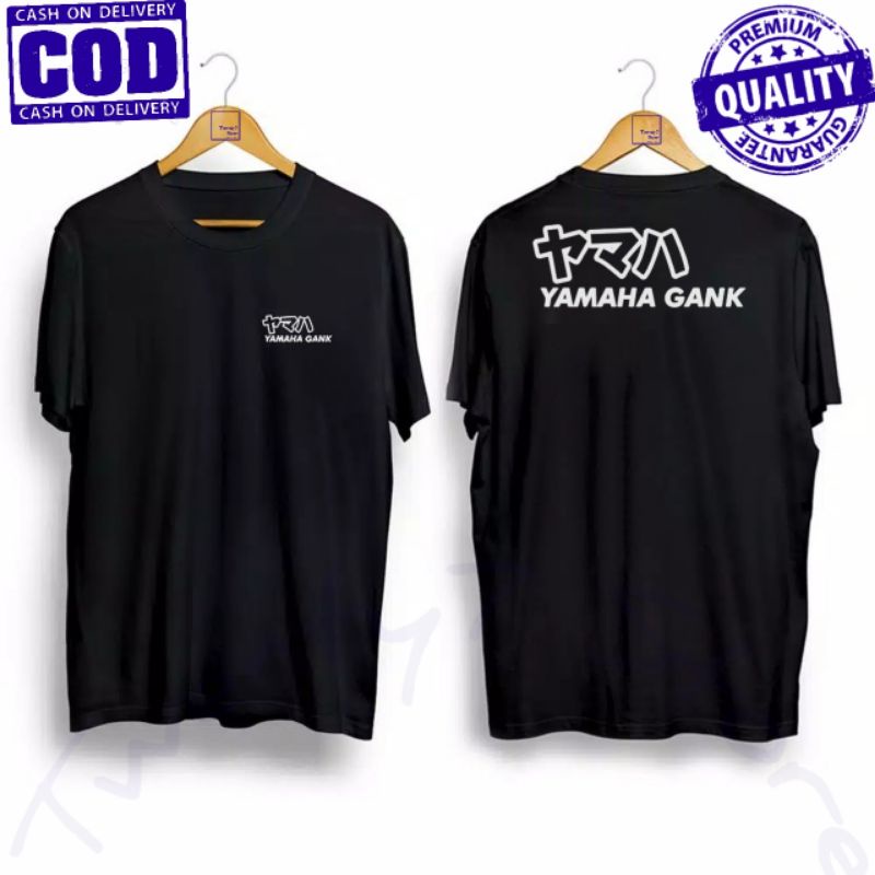 BAJU DISTRO YAMAHA GANK KAOS DISTRO ANAK MOTOR COWOK CEWEK TERBARU