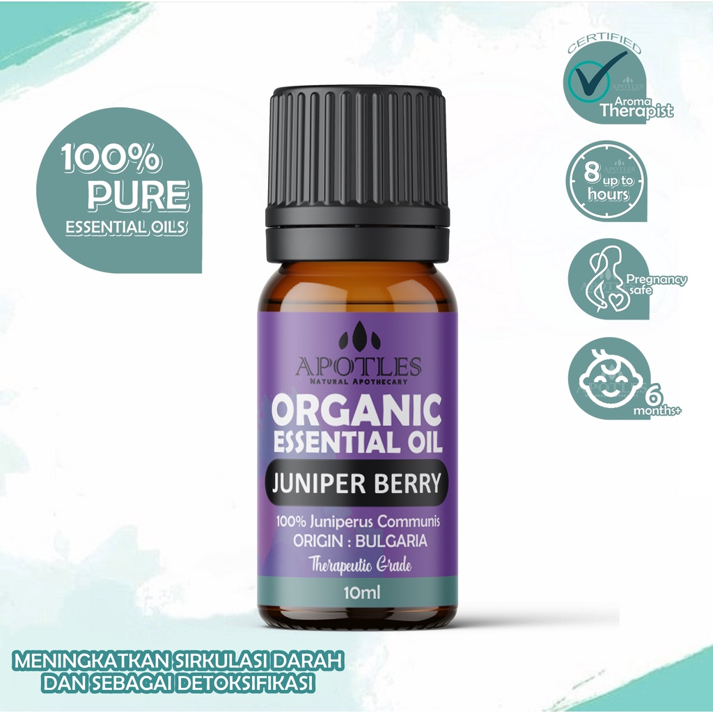 Juniper Berry Pure Essential Oil - Minyak Aromaterapi Juniper Berry 10ml