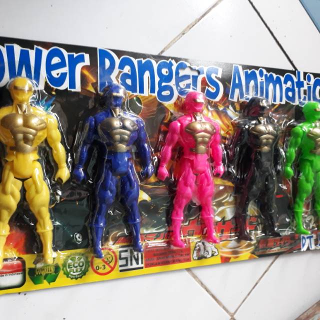 

Power ranger besar isi 5