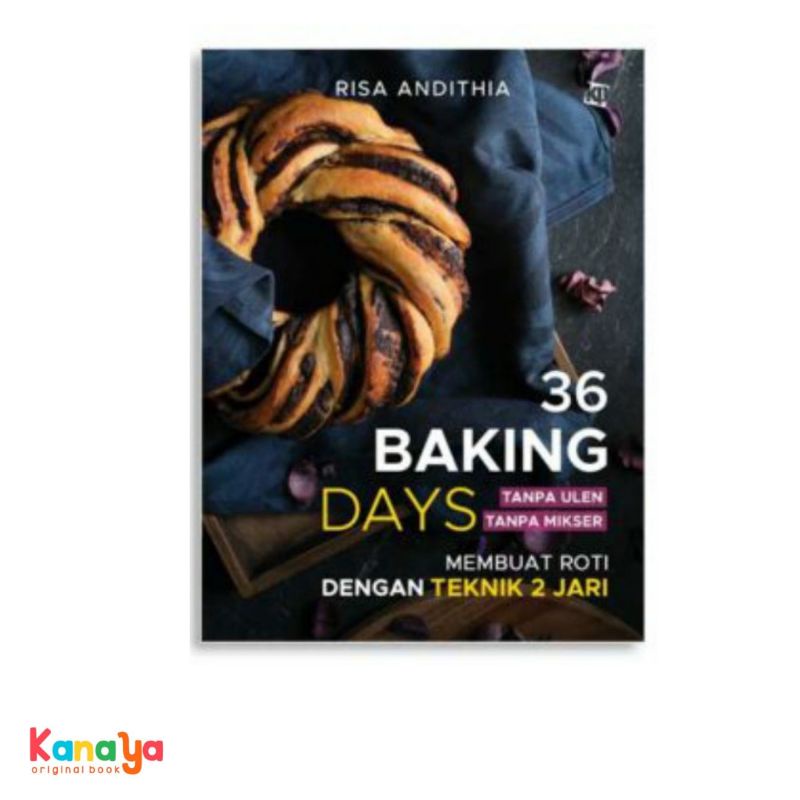 Buku resep 36 baking days tanpa ulen tanpa mixer - risa andhitia
