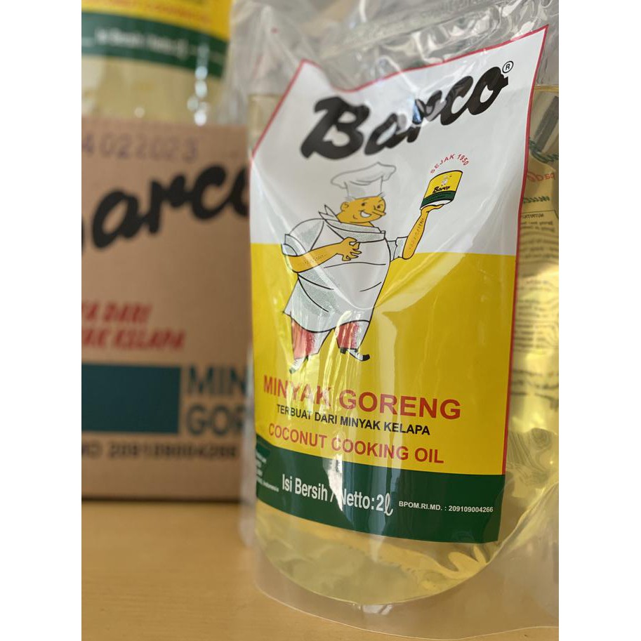 

[[BISA COD]] Minyak Goreng Barco 2 Liter Refill PRODUK TERBATAS Kode 460