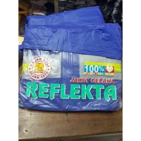 Jas Hujan Jaket Celana REFLEKTA Gajah Elephant Brand anti bocor