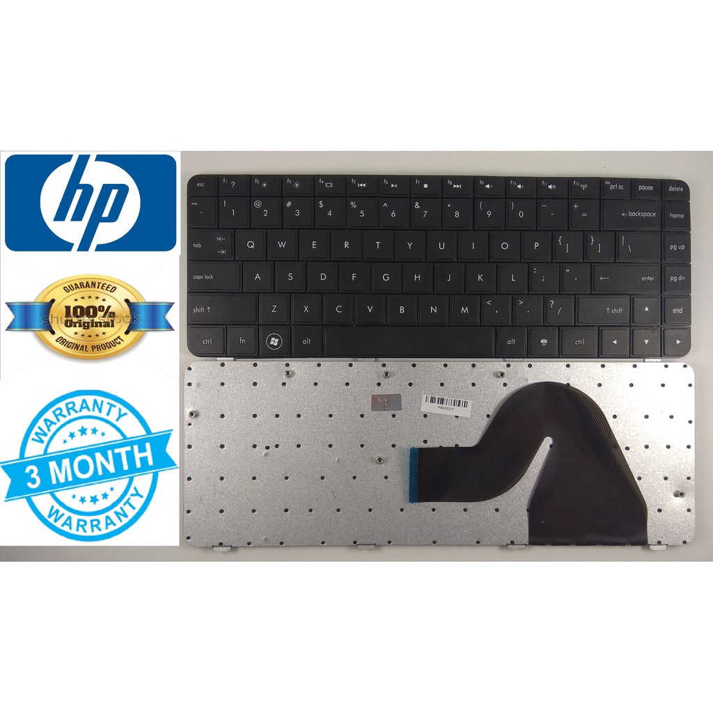 Keyboard HP Original CQ42 G42 CQ 42 G 42 hitam