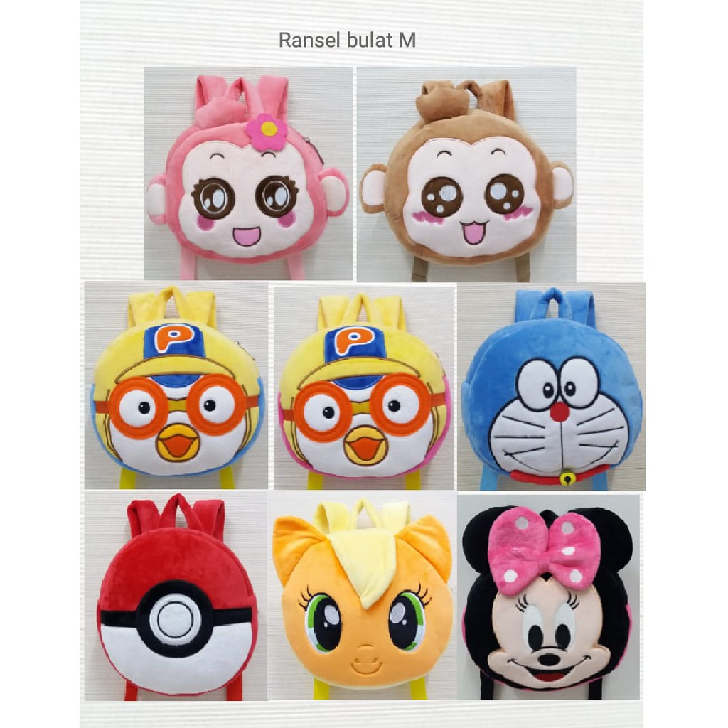  Tas  Sekolah  Anak  Tas  Doraemon Tas  Pororo Tas  Pokemon Tas  