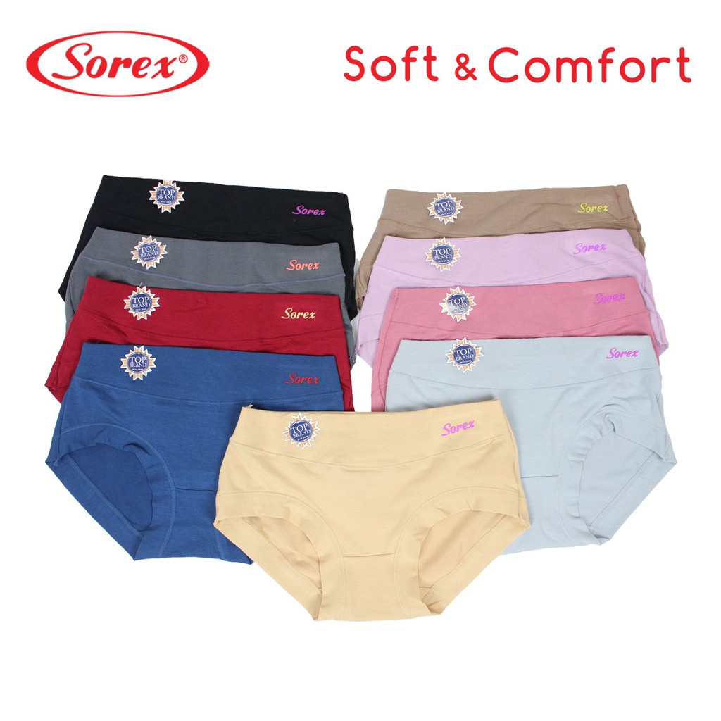 Celana Dalam Katun Sorex 1232 Soft Comford Wanita Grosir