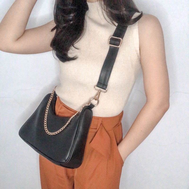 Kayla Bag - Tas Wanita Selempang Rantai Shoulderbag Slingbag Totebag