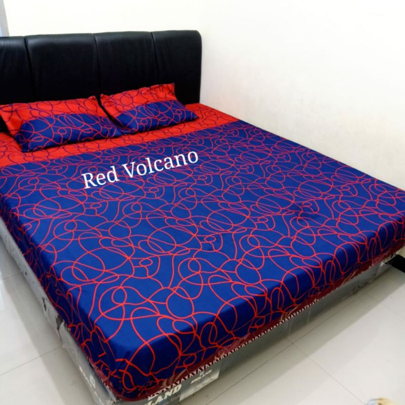 Sprei Motif Red Volcano