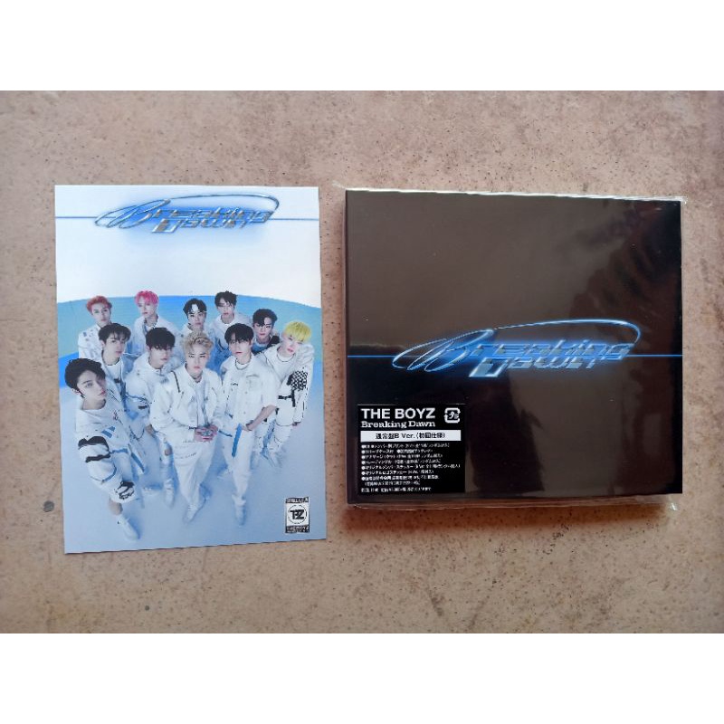 ALBUM JAPAN THE BOYZ BREAKING DAWN PRISM VER JUYEON SUNWOO HYUNJAE
