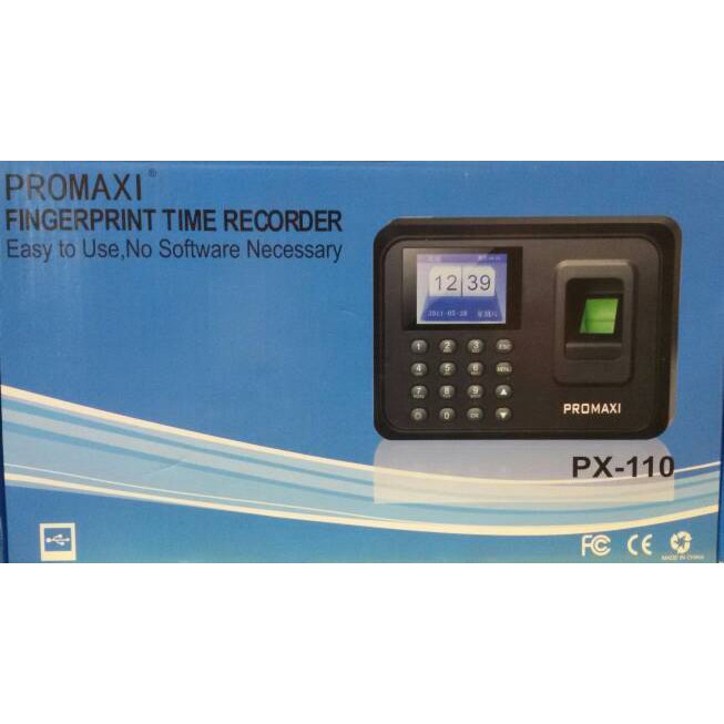 PROMAXI PX-110NEW COVER-Mesin Absen/Absensi Sidik Jari/Finger Scan