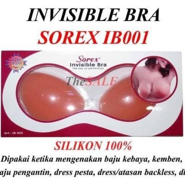 Sorex Invisible Bra IB001 bh silikon