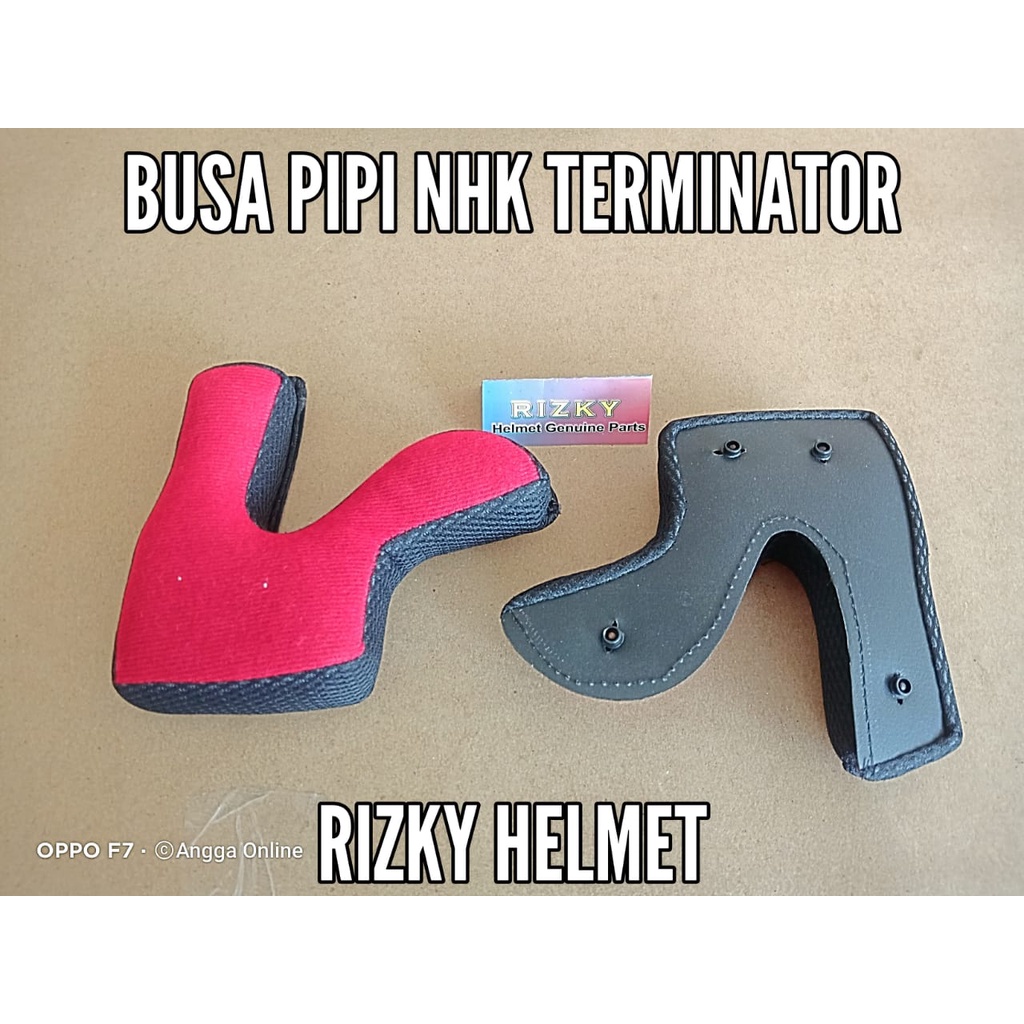 Jual Busa Helm Pipi Nhk Terminator Busa Pipi Helm Nhk Terminator Indonesia Shopee Indonesia