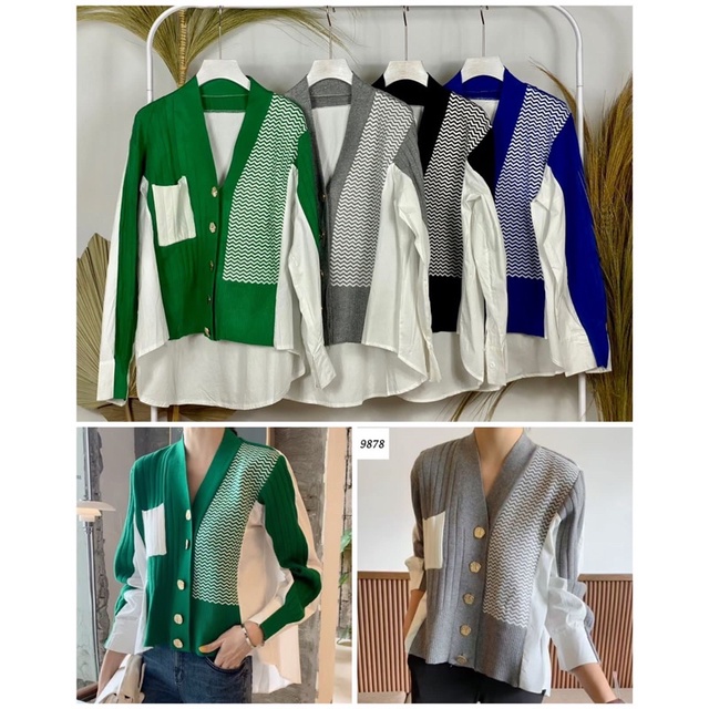 Cardigan Iymel Knit Import // Atasan Wanita Cardigan Cardi Rajut Knit Premium