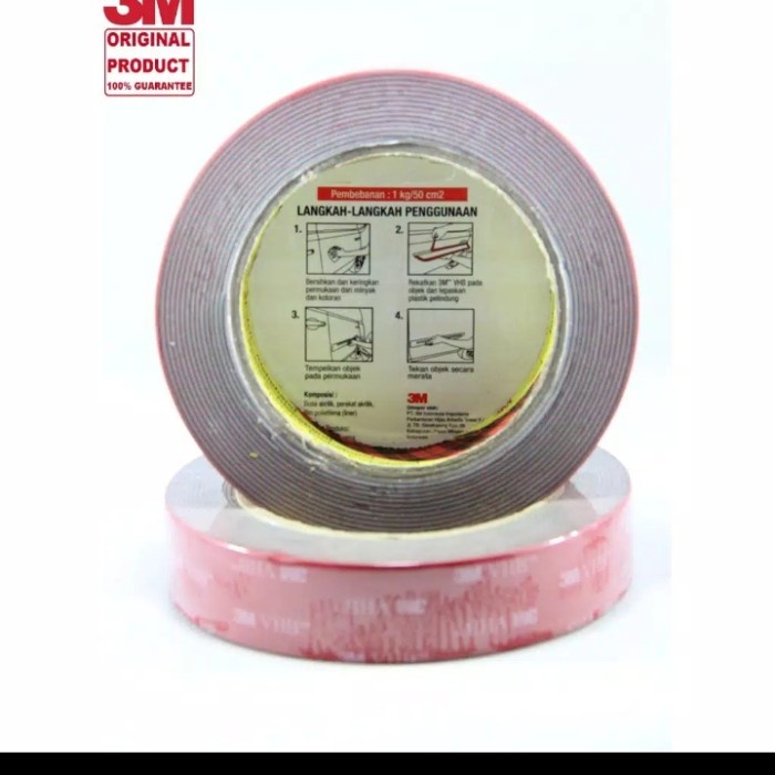 

Bergaransi Double Tape 3M Vhb 24 Mm X 4.5 Meter Asli Original Bergaransi