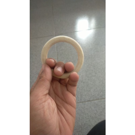 Ring Bulat Kayu