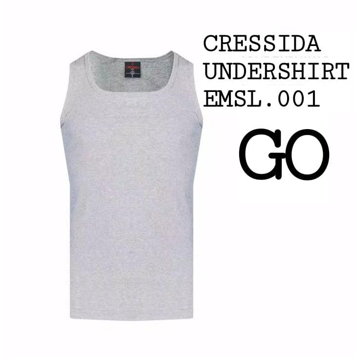 BB CRESSIDA SINGLET PRIA EMSL.001 / CMUS.001 kaos dalam pria 100% original