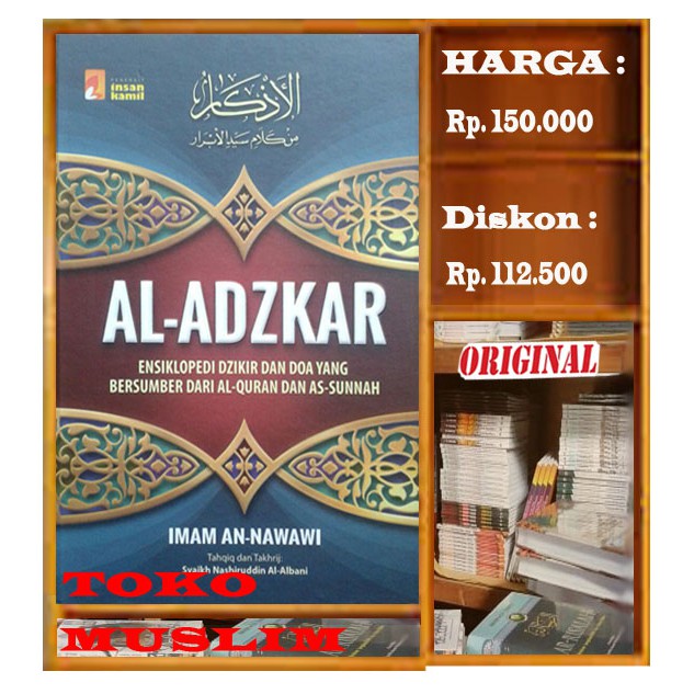 Buku Al Adzkar Ensiklopedi Dzikir Dan Doa Insan Kamil Shopee Indonesia