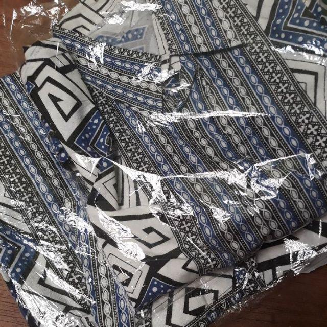 Bswart Batik Hrb026 Kenongo Hem Pendek Padi Pekalongan M L Xl Batik Pria Murah Modern Grosir